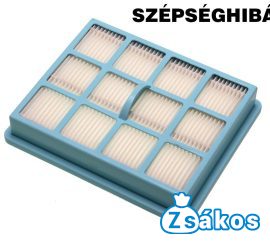 PORSZÍVÓ KOMPATIBILIS HEPA FILTER PHILIPS FC 8520 / FC 8558 / 432200493941 GYÁRI [SZÉPSÉGHIBÁS]